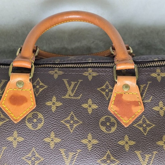Louis Vuitton Speedy Duffle 40 Brown Leather - Picture 3 of 16